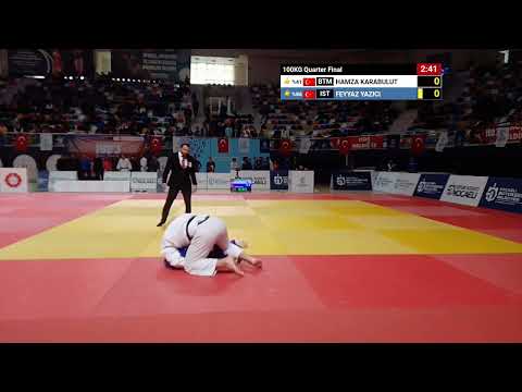 HAMZA KARABULUT - FEYYAZ YAZICI 100KG Quarter Final