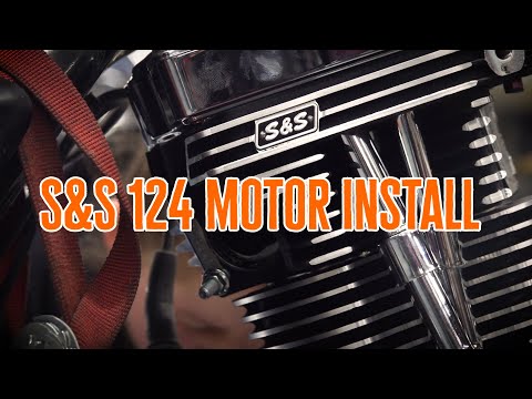 S&S 124 Motor Install