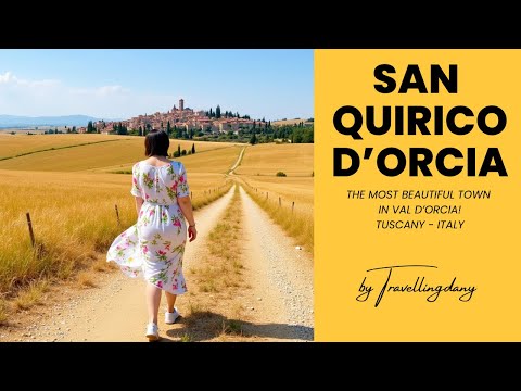 Explore San Quirico d'Orcia – A Tuscan Gem in the Heart of Val d'Orcia! 🇮🇹✨