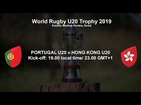 World Rugby U20 Trophy 2019 - Portugal U20 v Hong Kong U20