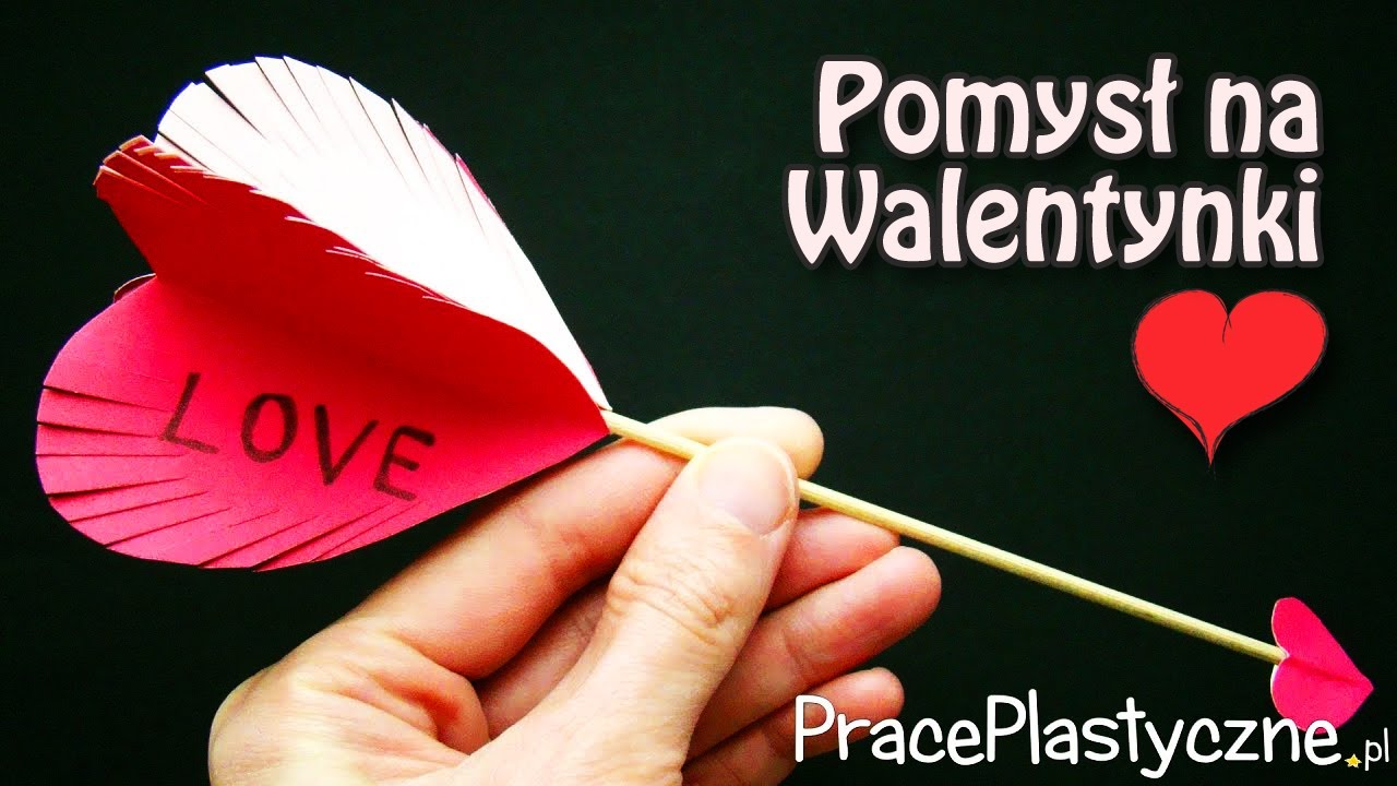 Jak zrobić strzałę Amora? - Pomysł na Walentynki