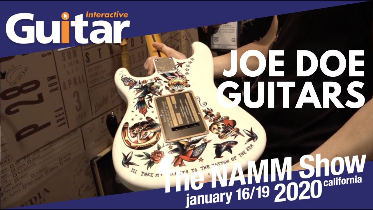 NAMM 2020 | Joe Doe Guitars - YouTube