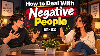 How to Deal With Negative People in Your Life | Real English Conversation