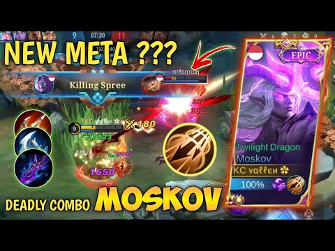 META TERBARU !!! MOSKOV INSPIRE l BUILD TERSAKIT MOSKOV 2022 l TOP GLOBAL MOSKOV l MOBILE LEGENDS