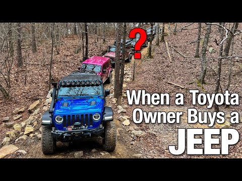 When a Toyota Owner Buys a Jeep - Testing New Jeeps at Hot Springs Offroad Park