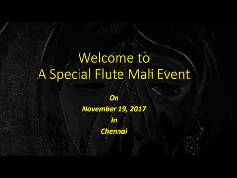 A Special Flute Mali Event in Chennai