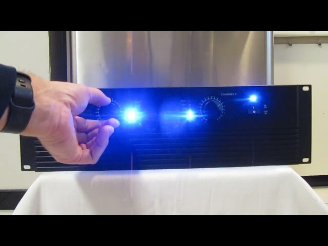 Audiotrak 500 Stereo Reference Commercial Pro Amplifier 500w/ch in Stereo Systems & Home Theatre in Mississauga / Peel Region