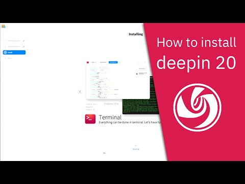How to install deepin 20