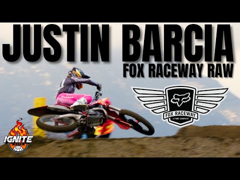 JUSTIN BARCIA RIDES FOX RACEWAY SX | RAW