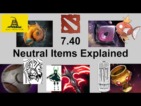 Every Neutral Item In 7.40 Explained