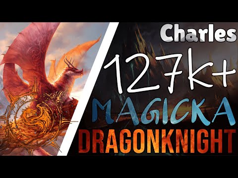 🔥 Magicka Dragonknight | 127k+ DPS PvE build | ESO - Lost Depths
