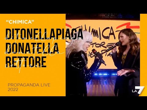 Ditonellapiaga e Donatella Rettore - Chimica | Propaganda Live
