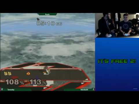 It's Free 2 - Tanooky (Fox) vs Marko64 (Sheik) - Melee Pools