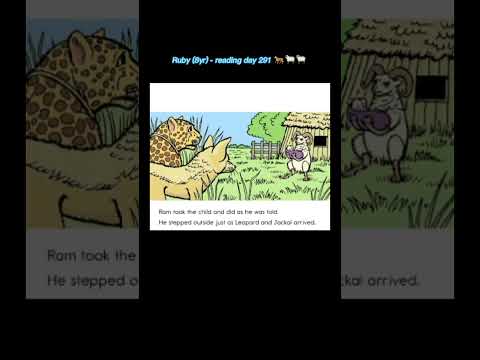 Leopard, Ram and Jackal 🐆🐏🐏 Ruby (8yr old) - Free reading day 291