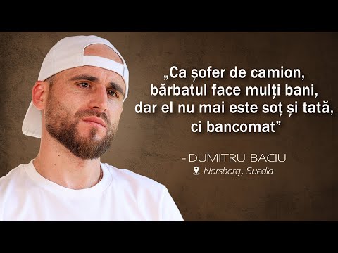 Dumitru Baciu - motivul plecării din Moldova, viața în Suedia și munca de șofer pe camion