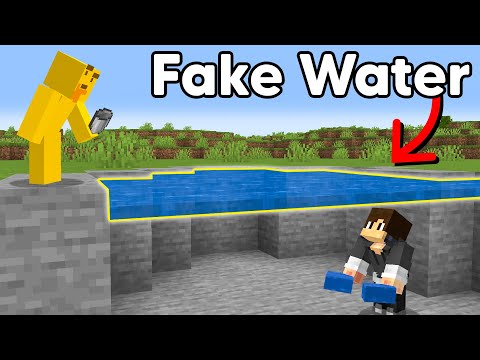 Sneaky Prank with Fake Water