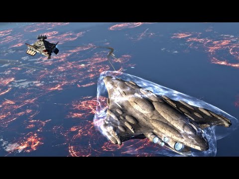 Victory Star Destroyer vs MC80 Star Cruiser - Star Wars: Empire At War Remake NPC Battle