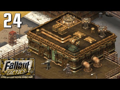 Fallout Tactics: 100% (Insane) Walkthrough Part 24 - Scott City (No Commentary)