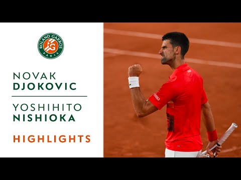 Novak Djokovic vs Yoshihito Nishioka - Round 1 Highlights | Roland-Garros 2022