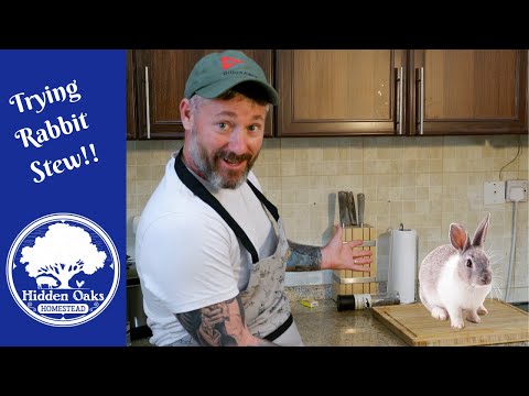 Making RABBIT STEW!! There is more than Chicken and Pigs