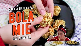 BIKIN BOLA MIE PAKE MIE AYAM ISTIMEWA,APA ENAK??? MARI KITA BUKTIKAN