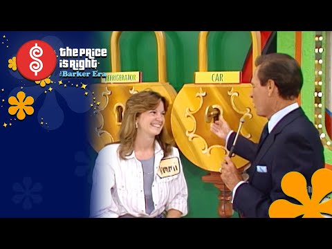 Contestant Tries to Unlock Amazing Set of Prizes Playing MASTER KEY! - The Price Is Right 1984