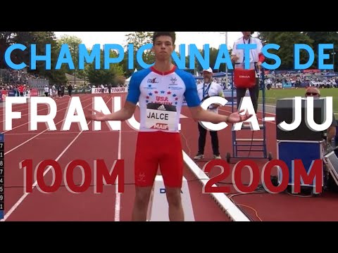 CHAMPIONNATS de FRANCE CA-JU ! - 100m et 200m - J'essaie de faire les minimas pour les MONDES !!!