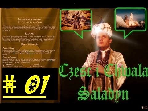 Civilization VI - PL (odc #1) Cześć i Chwała Saladynowi