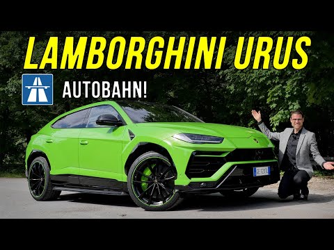 Lamborghini Urus Pearl Capsule REVIEW - the most dramatic SUV test on German Autobahn