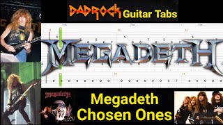 Chosen Ones - Megadeth - Guitar + Bass TABS Lesson