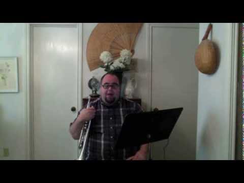 2013-2014 Trumpet Etude #1 ATSSB Quick Tip