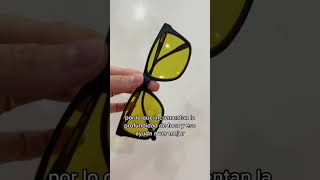 Gafas amarillas para manejar