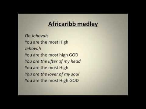 Official lyrics (Jehovah you are the most high God new version)