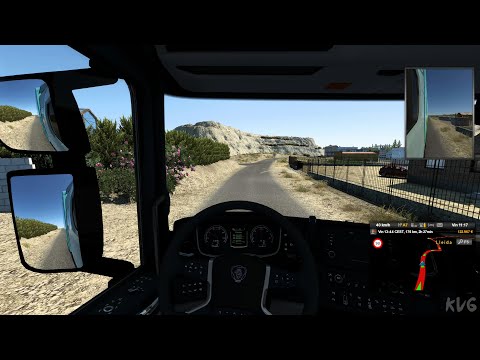 Euro Truck Simulator 2 - Lleida to Barcelona - Iberia Gameplay (PC UHD) [4K60FPS]