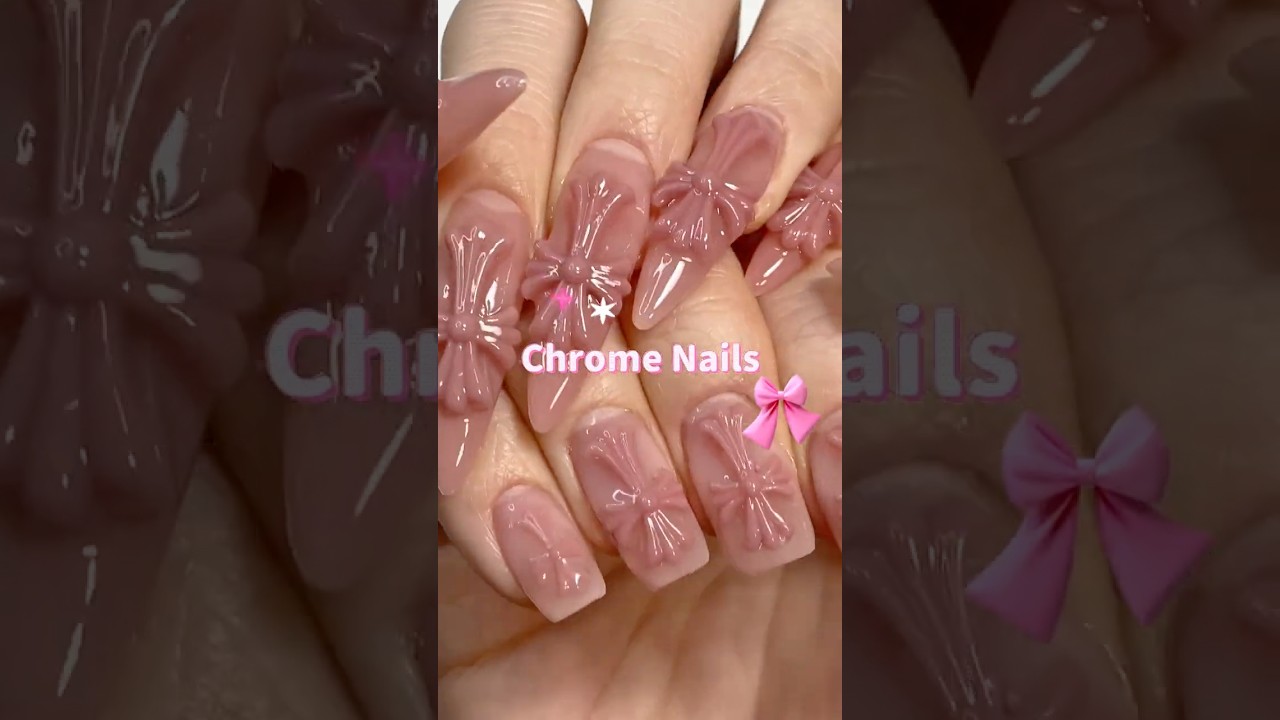 【大人気】クロムネイルhowto✝️初のアフレコ噛み噛みのてんやわんや #ネイル #クロムネイル #セルフネイル