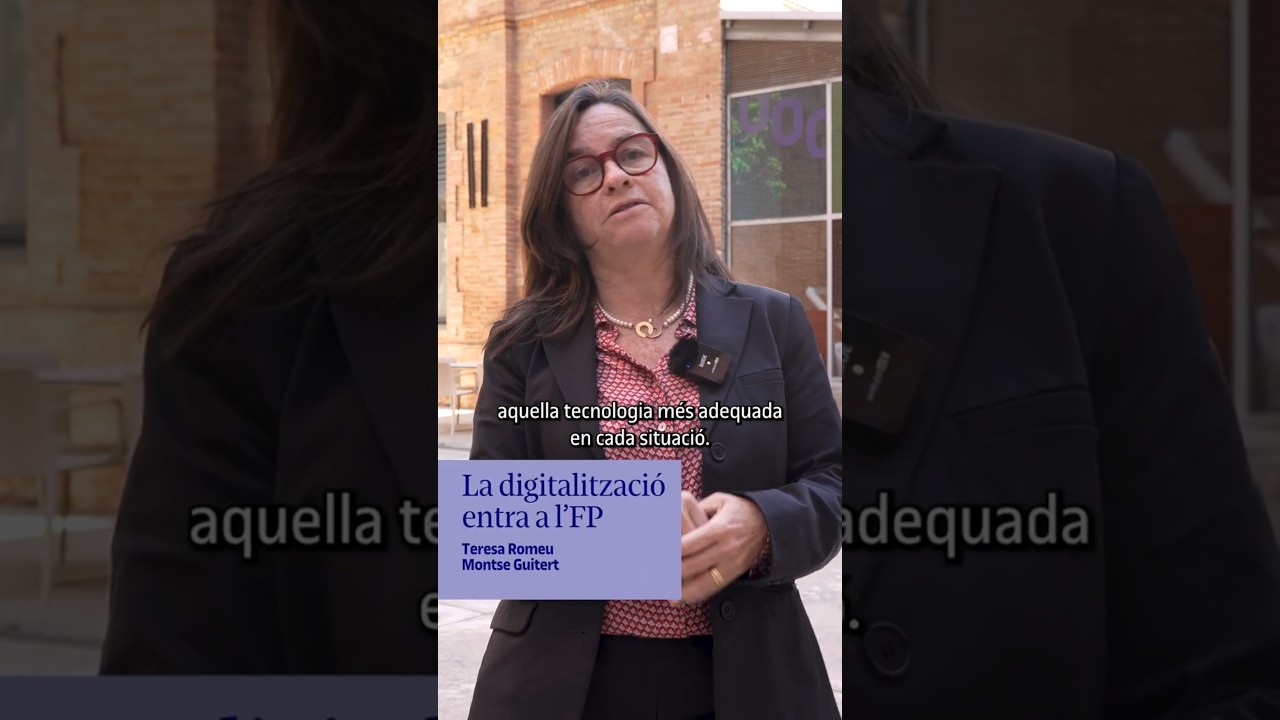 Teresa Romeu i Montse Guitert, investigadores de FuturED video link
