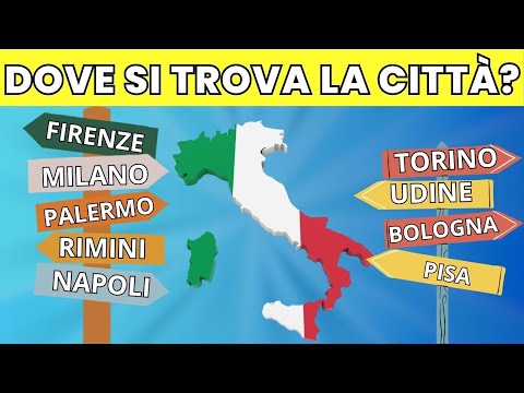🟡 Quiz Geografico: Indovina la provincia di queste 50 città italiane (molte ti sorprenderanno!)