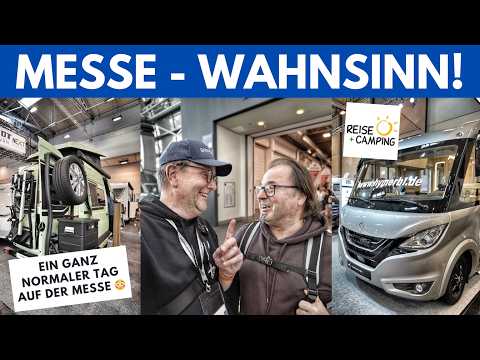 THIS IS HOW A TRADE FAIR WORKS! - A COMPLETELY normal day in ESSEN - Travel & Camping Essen 2026