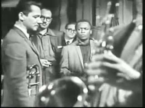 Miles Davis and John Coltrane,
