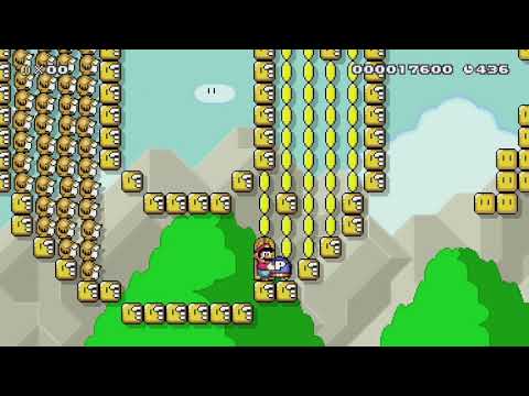 500 Thank You Playing! by Björn - SUPER MARIO MAKER - NO COMMENTARY 1bh