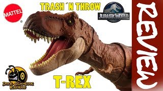 Mattel | Jurassic World TRASH ´N THROW T-REX Review [German/Deutsch]