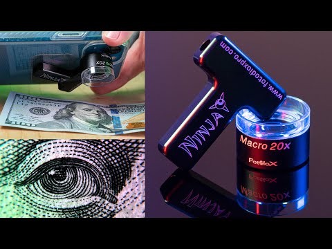Ninja 20x Macro Lens - Super Close-Up Macro for Smartphones!