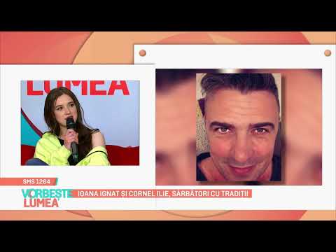 Ioana Ignat și Cornel Ilie, sărbători cu tradiții