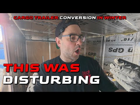 Finding this in my Used Cargo Trailer was downright CREEPY