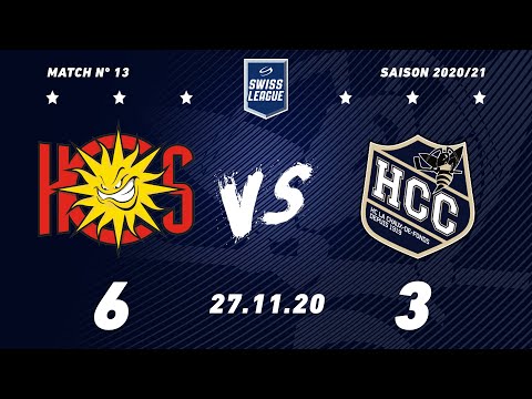 27.11.2020 HC Sierre - HC La Chaux-de-Fonds (6-3)