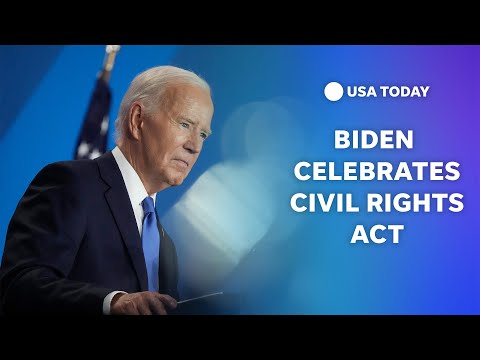 Watch live Biden commemorates 60th anniversary of the Civil Rights Act