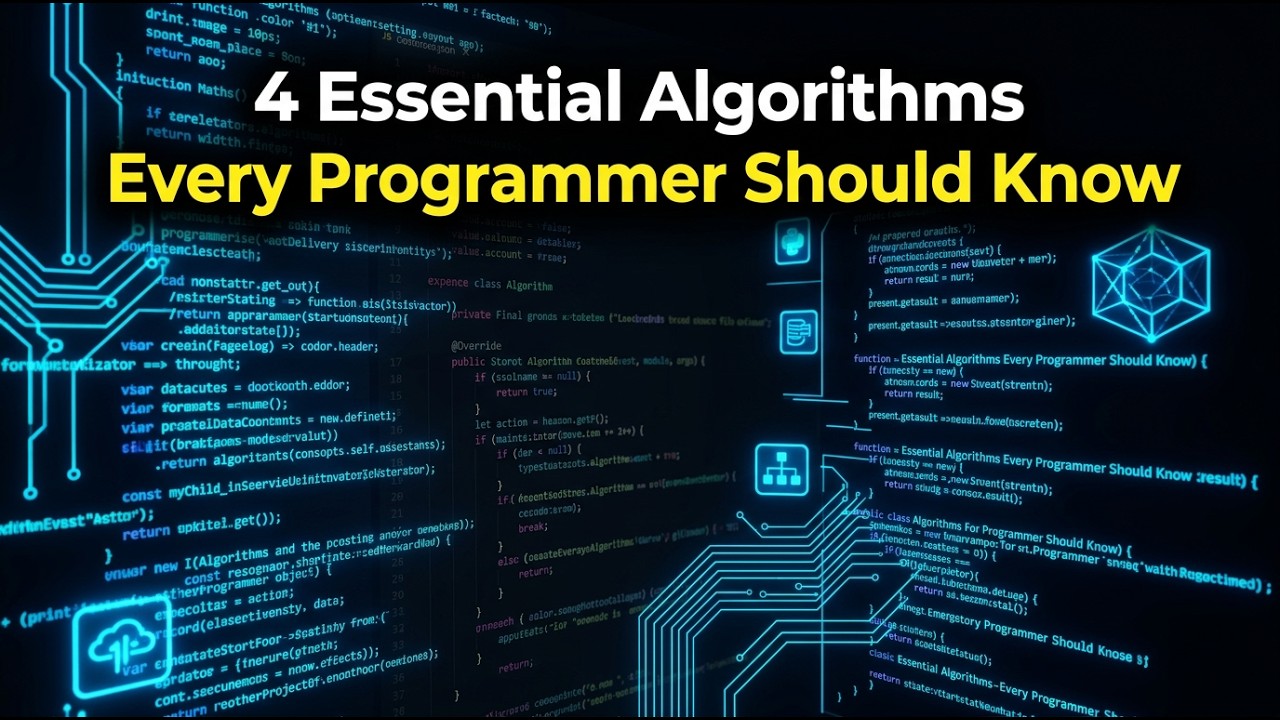 4 Essential Algorithms Every Programmer Should Know