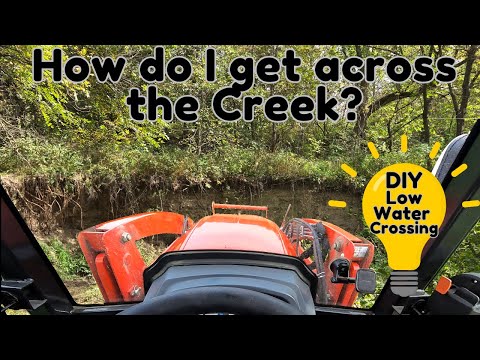 DIY Concrete Low Water Crossing | Bridge Alternative | WatchBradWork