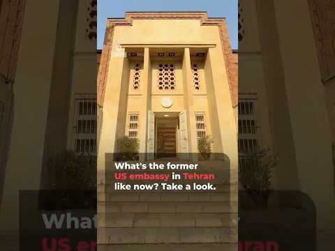 See inside the former US embassy in Tehran | AJ #shorts