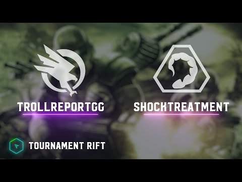 TrOllReportGG(GDI) vs Shocktreatment(Nod) - Tournament Rift - Tiberium Wars